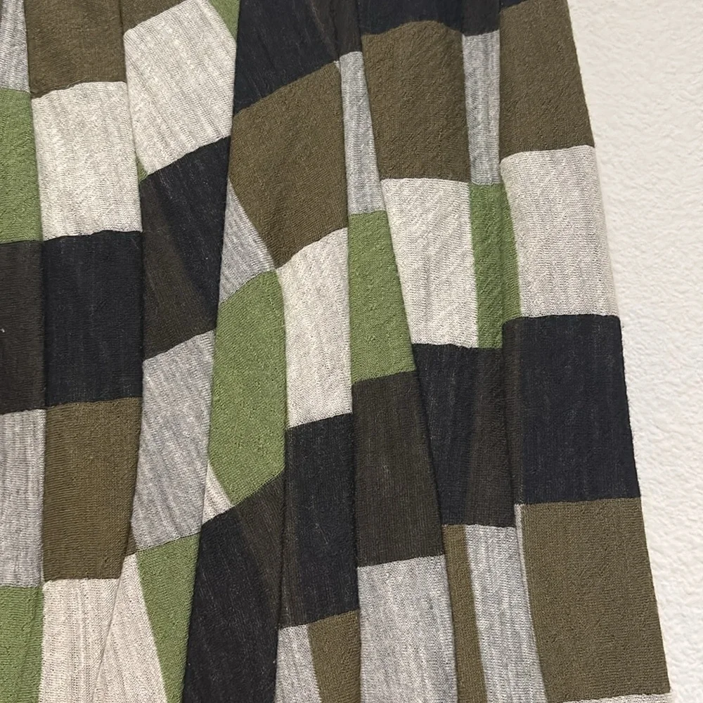 Yohji Yamamoto patch worked wool skirt - Picture 6 of 10